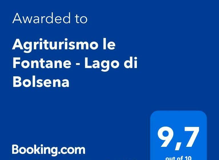 ホテル Agriturismo Le Fontane   Lago Di Bolsena