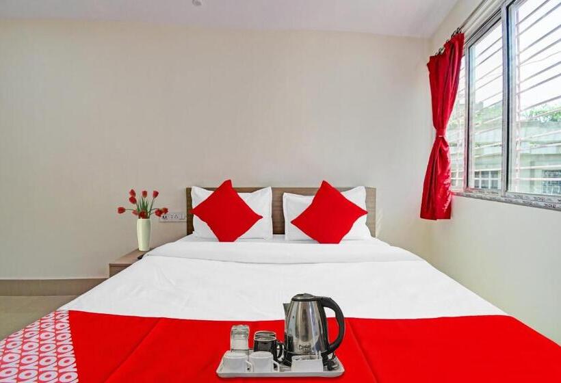 ホテル Goroomgo Vhyom Sky Palace Near Sakherbazar Metro Station Kolkata