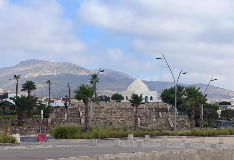 2 Zimmer Wohnung Corniche Nador Sidi Ali  Am Meer & Wifi