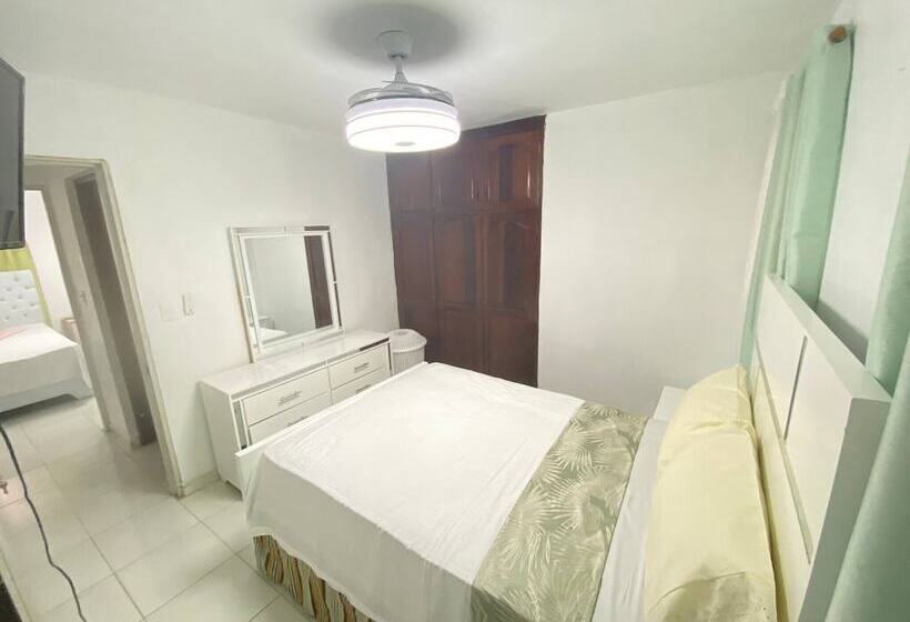 9 Santiago Monumental Area Cozy 3 Bedrooms   Wifi  Apartment For 7 Peoples   Transportation 24 Hours