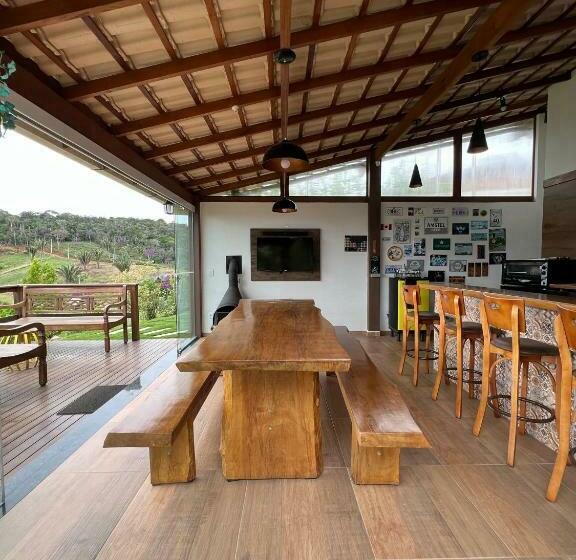 Casa De Campo No Caravaggio Ao Lado Da Cervejaria Três Santas