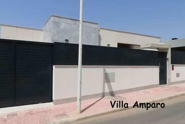 Villa Amparo Moderna Y Lujosa Casa De Vacaciones Con Piscina Privada