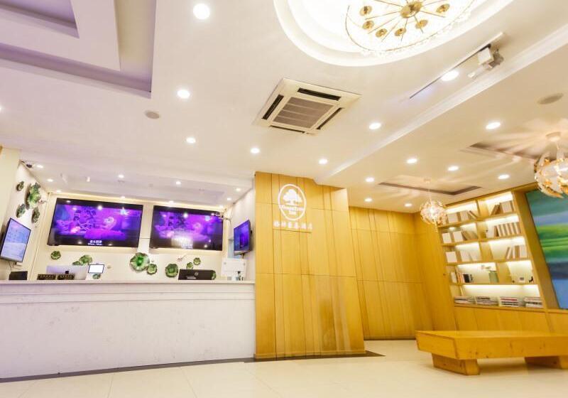 هتل Greentree Inn Shanghai Songjiang Songdong Business
