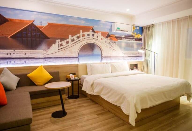 هتل Greentree Inn Shanghai Songjiang Songdong Business