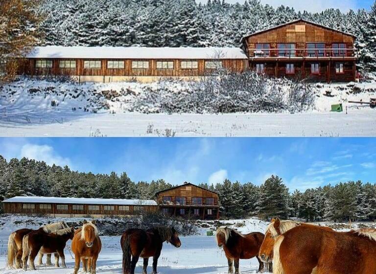 مبيت وإفطار Gîte Ranch Le Serpolet