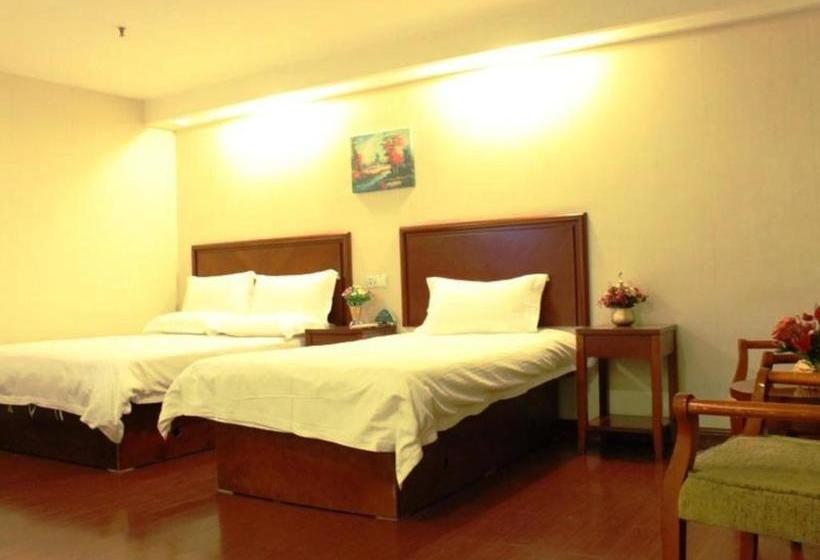 호텔 Greentree Inn Shanghai Daning International Yanchang Road Metro Station Business