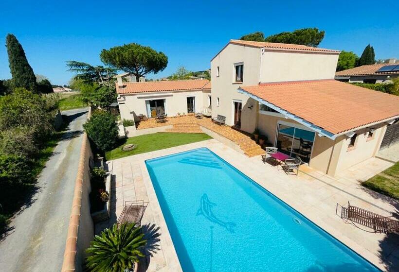 پانسیون Annexe Des Pins   Studio Gîte Avec Piscine & Climatisation