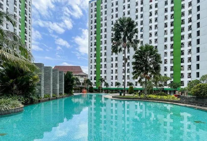 هتل Redliving Apartemen Green Lake View Ciputat   Pelangi Rooms 1 Tower E