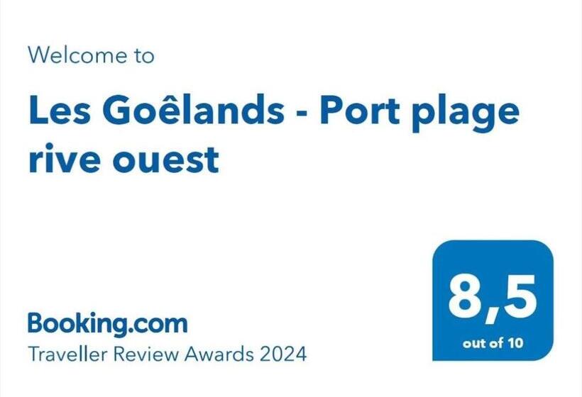 Les Goêlands 3   Rdc Appt 1  Port Plage Rive Ouest
