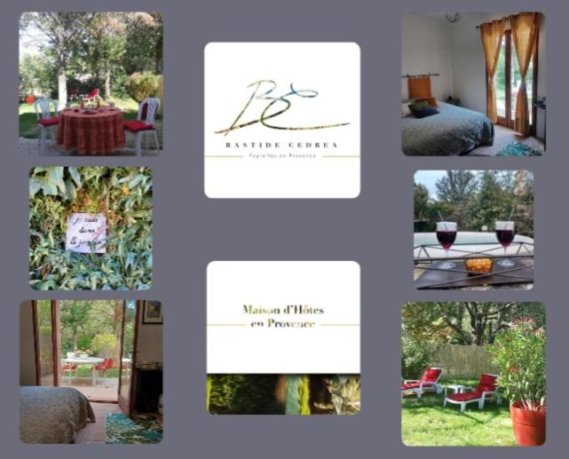 Пансион Suite Avec Jardin Entre Aix En Provence, Luberon Et Verdon