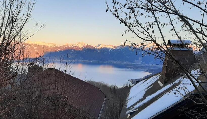 Châlet Vue Lac Léman à 1000 Mètres D Altitude