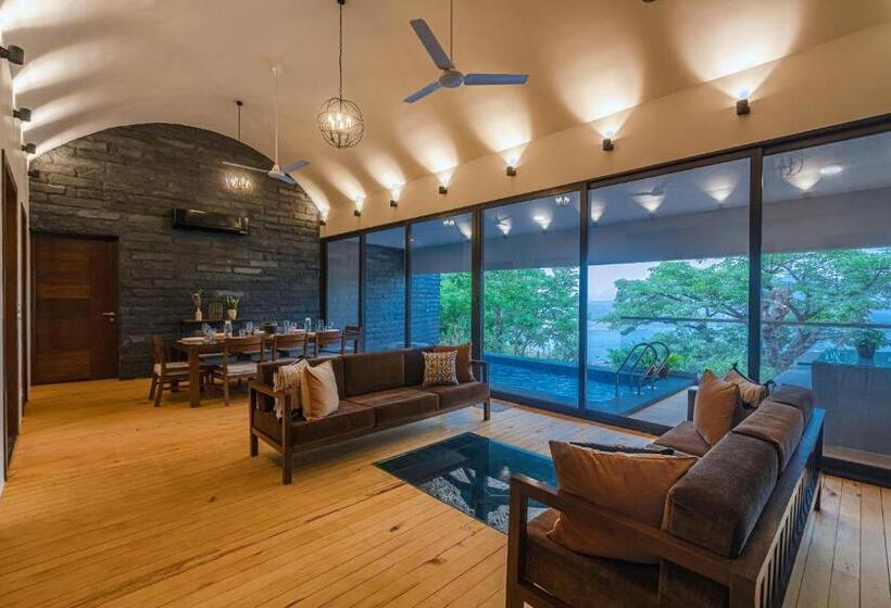 Saffronstays Yahvi Waters By Kosha Villas, Pawna Pool Villa With Stunning Lake View
