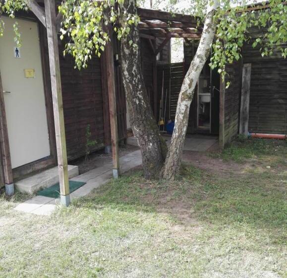 פנסיון Bauwagen Mit Gemeinschaftsbad