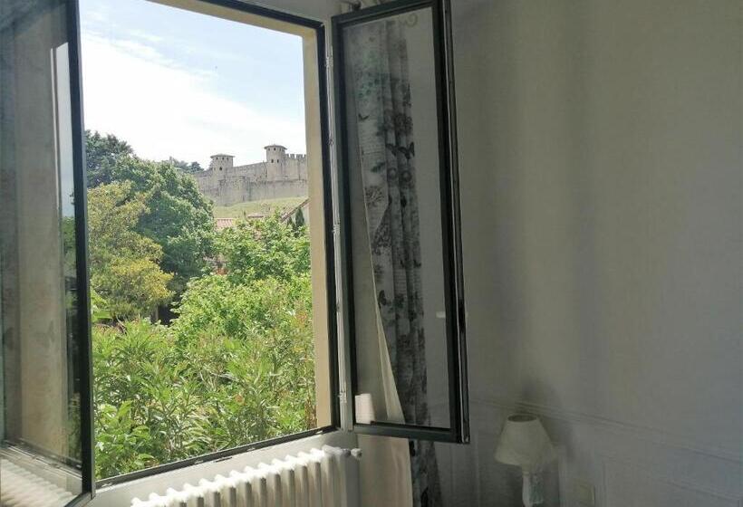 تختخواب و صبحانه La Villa Carcassonne, Cité 8 Min à Pieds, Clim, Piscine, Full Wifi, Borne 7,5kw, Vélo élect, Parking
