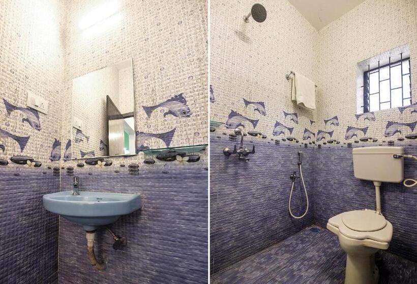 בית מלון כפרי Fabescape Sk Studios With Pool & Gym, Arpora