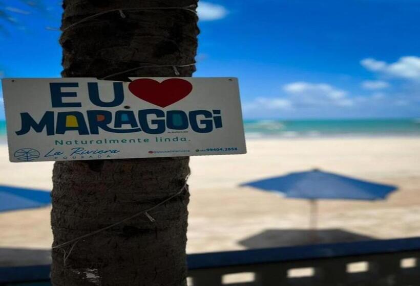 هاستل Pousada La Riviera   Pé Na Areia E Passeios Em Maragogi