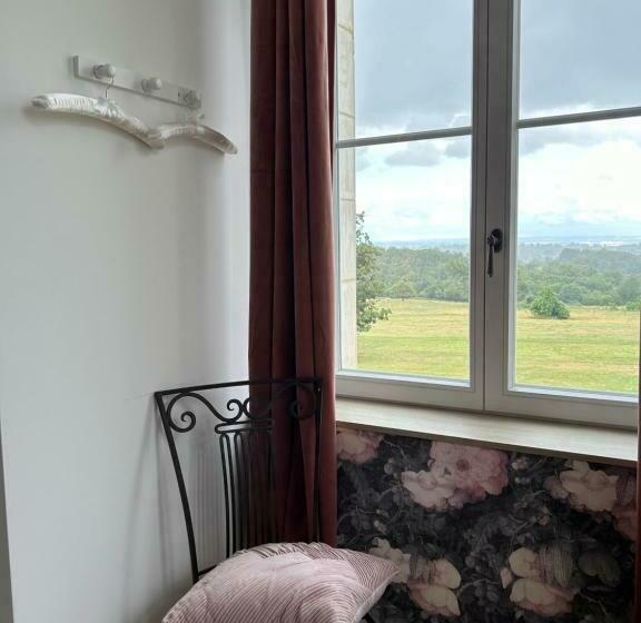 بنسيون Château De La Bouchatte Chambre Les Roses