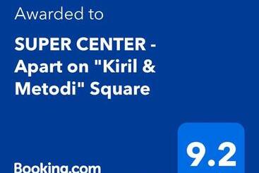 Super Center Apartment On Kiril & Metodi Square