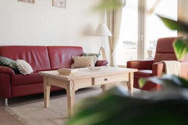Ferienwohnung „abendrot“ Mit Meerblick