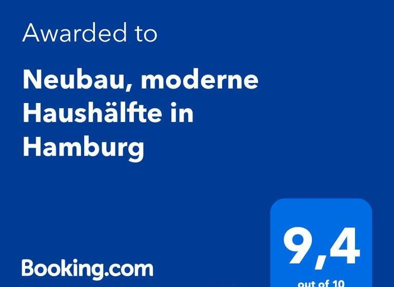 Neubau, Moderne Haushälfte In Hamburg