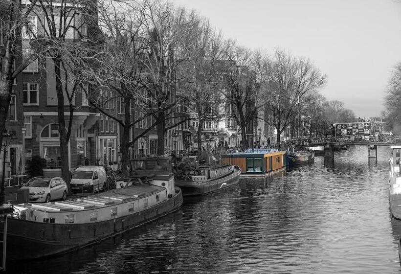 צימר 2 Houseboat Suites Amsterdam Prinsengracht