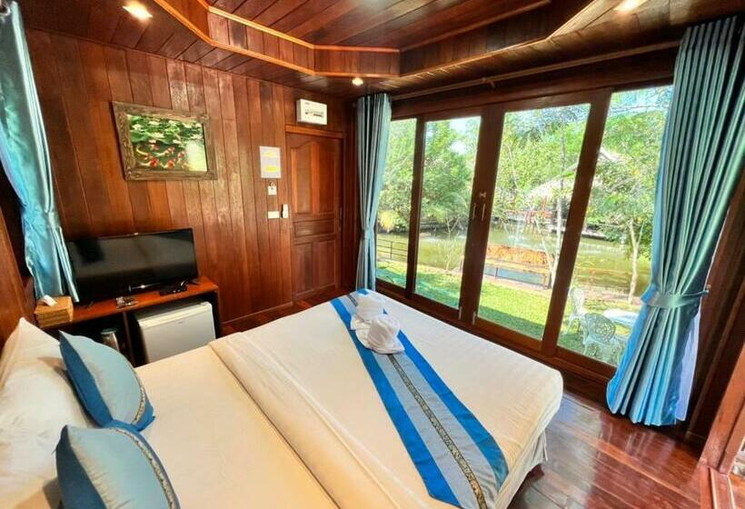 پانسیون บ้านสวนในฝัน ตลาดน้ำท่าคา