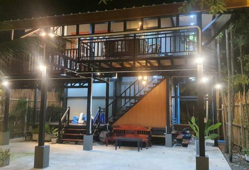 پانسیون บ้านสวนในฝัน ตลาดน้ำท่าคา