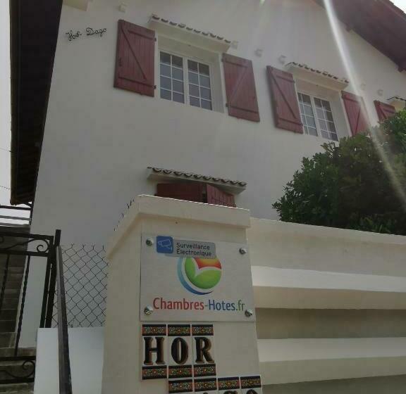 تختخواب و صبحانه Chambres D Hôtes Hor Dago Près De La Gare D Hendaye Avec Le Petit Déjeuner