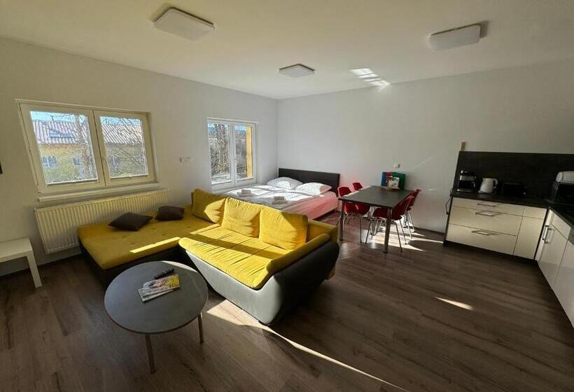 בית מלון כפרי Wellness & Spa Apartments Lipno Frymburk