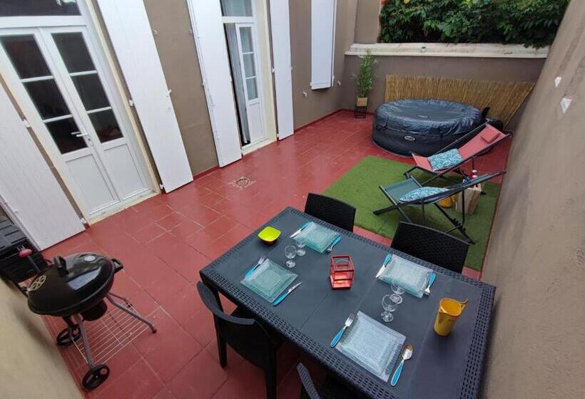 La Maïzou 2ch, Clim, Terrasse  Spa