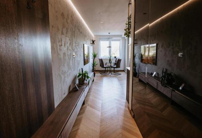 Minimalist Design Penthouse   Kosice Old Town