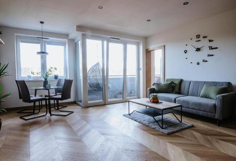 Minimalist Design Penthouse   Kosice Old Town