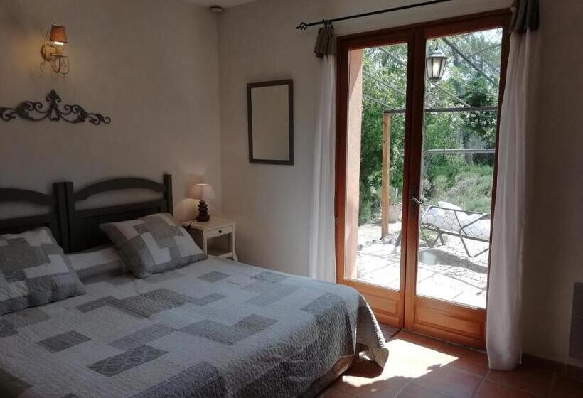 تختخواب و صبحانه Chambre D Hôte Le Mas Des Romarins