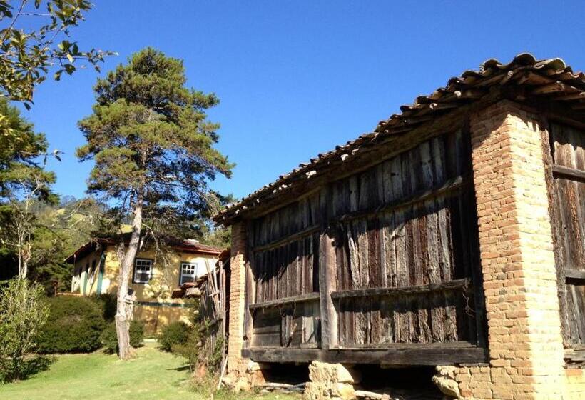 فندق صغير Pousada Chalés Da Casa Centenária
