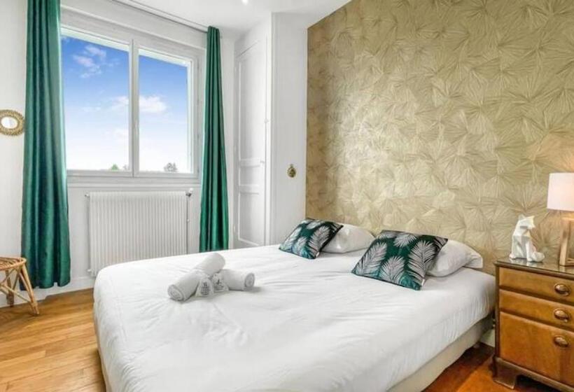 Homey Coloc Gatsby   New, Parking Gratuit, Proche Gare, Balcons Privés, établissement élégant Et Mod
