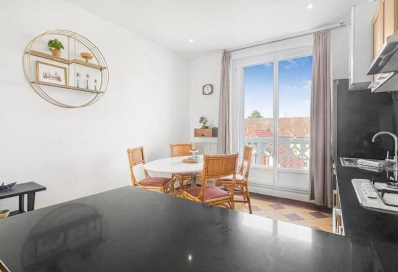 Homey Coloc Gatsby   New, Parking Gratuit, Proche Gare, Balcons Privés, établissement élégant Et Mod