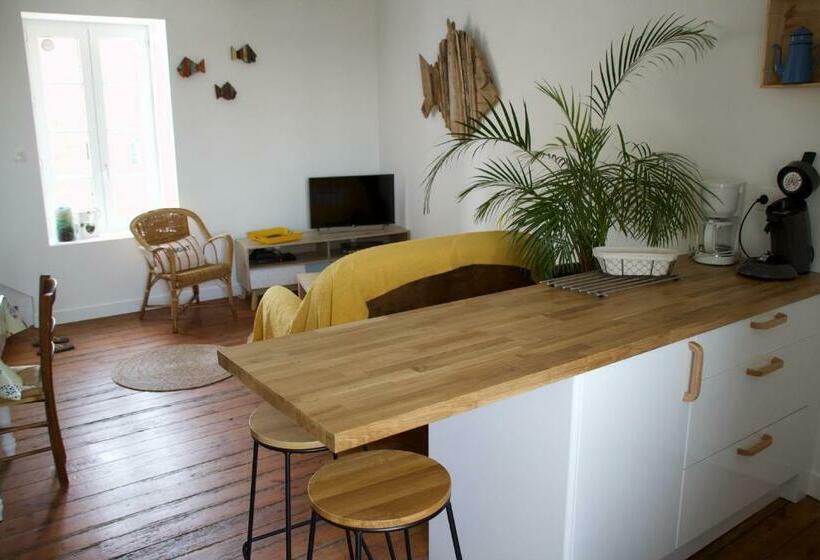 Le Gîte De L Amer T2 Duplex Centre Bourg