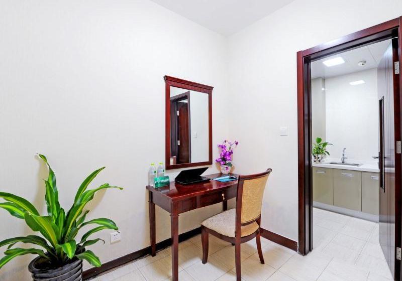 בית מלון כפרי Greentree Inn Shandong Yantai Penglai Free Harbor