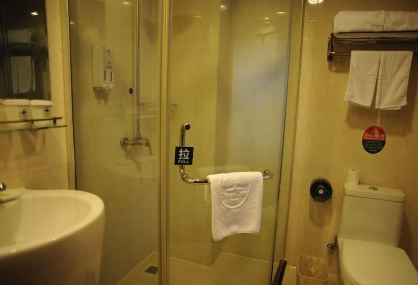 酒店 Greentree Inn Jiangsu Suzhou Xiangcheng Huoli Island Business