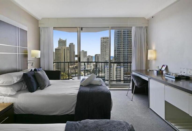 هاستل Ocean View 2 Bed Studio In The Heart Of Surfers