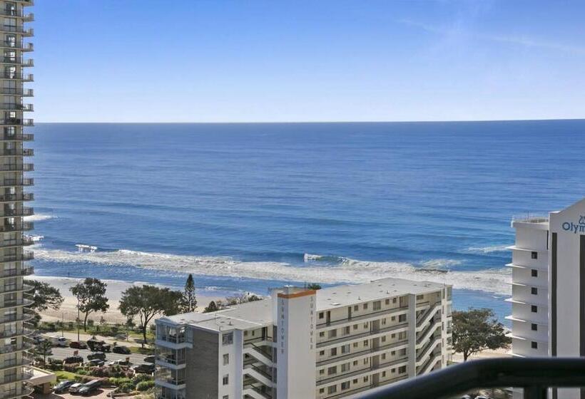 هاستل Ocean View 2 Bed Studio In The Heart Of Surfers