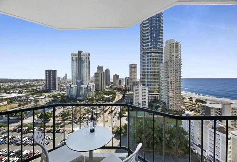 هاستل Ocean View 2 Bed Studio In The Heart Of Surfers