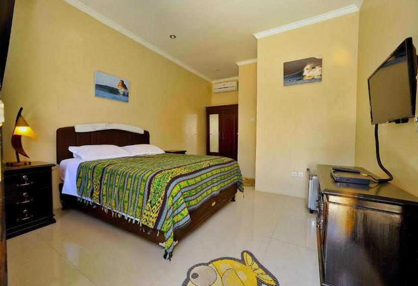 تختخواب و صبحانه Wave House Gerupuk South Lombok