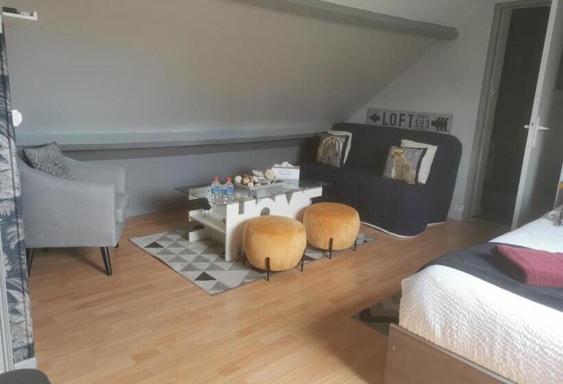 민박 Agréable Chambre D’hôte à La Campagne