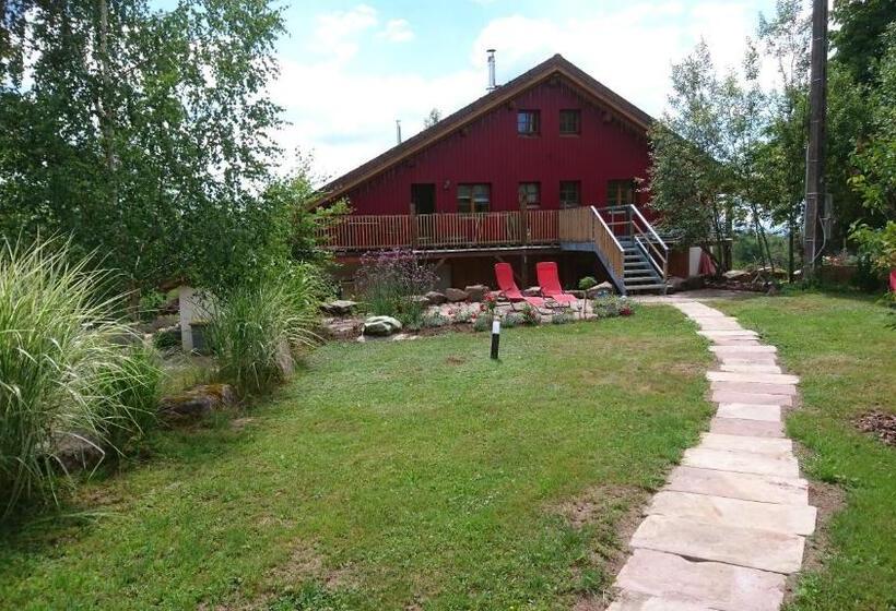 ベッドアンドブレックファースト Chambre Merisier Dans Une Ferme Avec étang Privé Au Coeur De La Région Des Mille étangs, Faucogney E