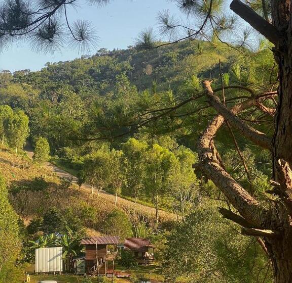 هتل Khaokhopimphupha Farmstay เขาค้อพิมภูผาฟาร์มสเตย์ ไม่มีไฟฟ้า น้ำจากน้ำตกธรรมชาติ Low Cabon With Sust