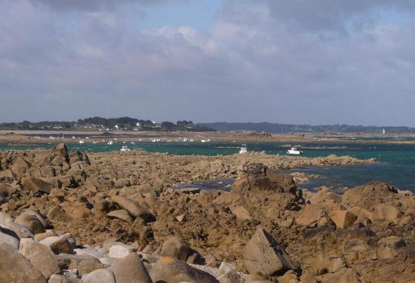 צימר Bretagne Chambre D Hôtes Suite 53m2 Et Caravane Vintage Avec Cuisine Et Salle De Bains Privées Britt