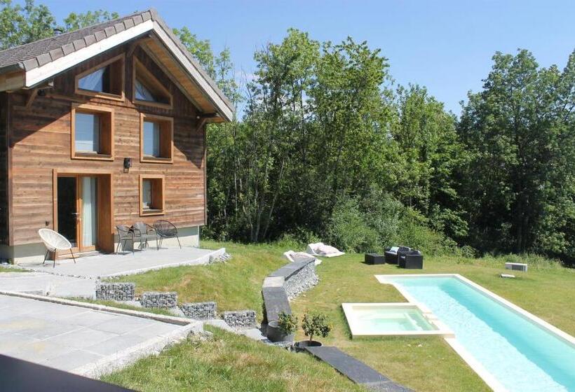 بنسيون Les Chalets De Ludran