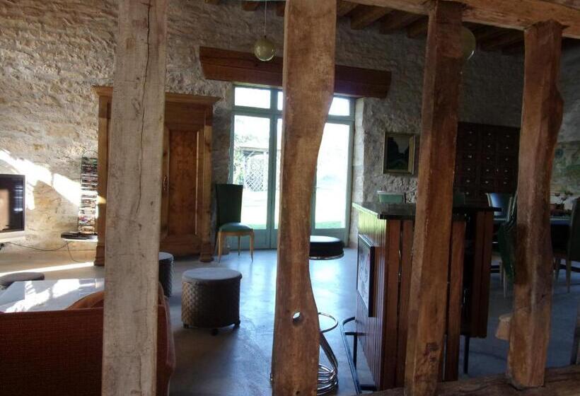 مبيت وإفطار Gîte L Ange Blanc 20 Personnes