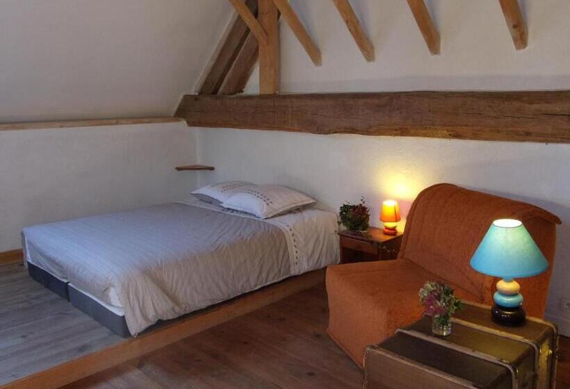 مبيت وإفطار Gîte L Ange Blanc 20 Personnes